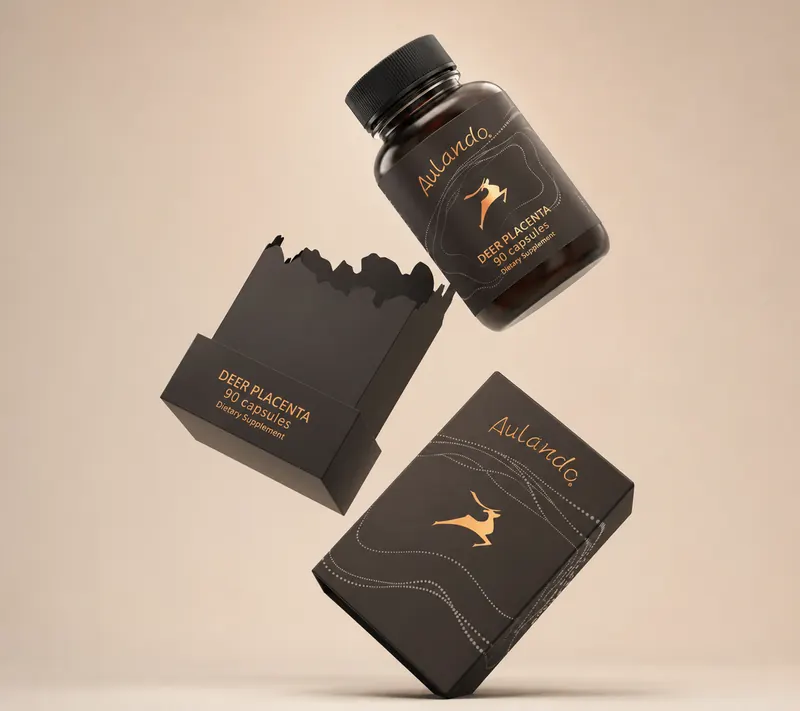 Aulando Bio-cell Deer Placenta bottle and box